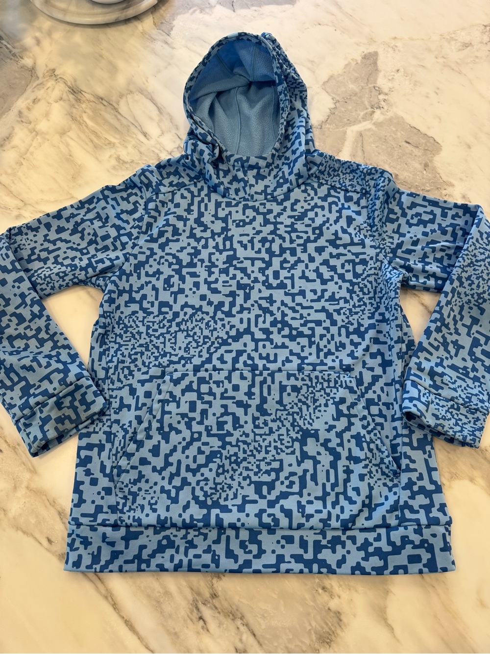 Boys youth large under armor hooded sweatshirt